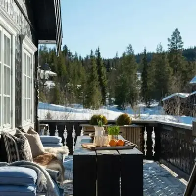 Spacious Family Cabin At Nesfjellet With Views