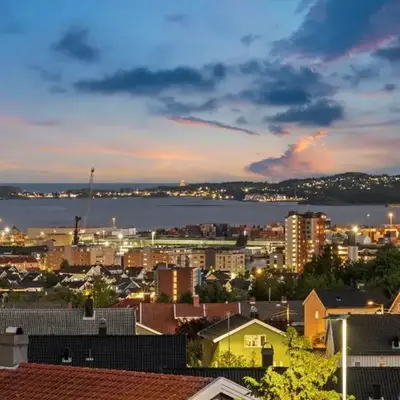 Leilighet nær Color Line i Larvik