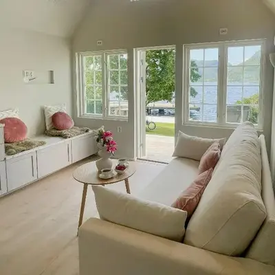 Renovated 1918 House By The Sea In Sandeid