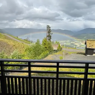 Flott leilighet på Voss i Tråstølsvegen med 3 soverom 6 sengeplasser