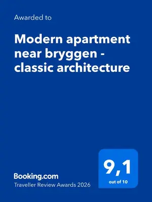 a screenshot of the modern agreement near hydrogen classic architecture at Modern apartment near bryggen - classic architecture in Bergen
