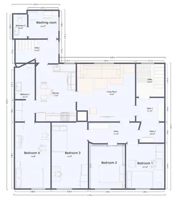 Gallery image of Spacious 4BR near Downtown & Ocean in Bergen