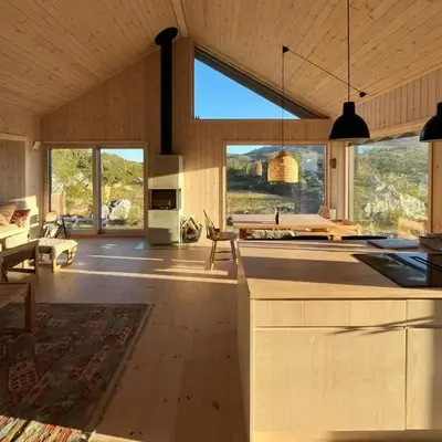 Architect-Designed Cabin With Views Of Sigdal