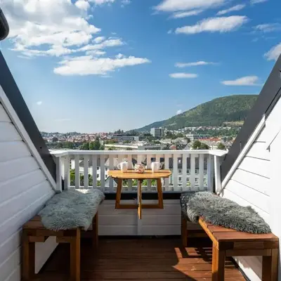 Privat rom i koselig Bergenshus