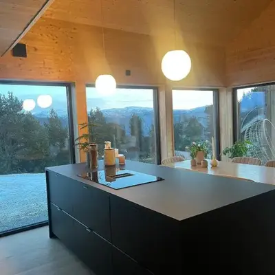 New cabin in beautiful surroundings
