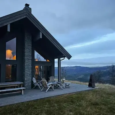 Mountain Cabin With Panoramic Views In Oppdal