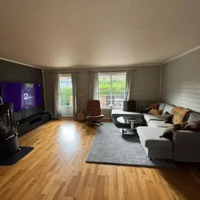 75 sqm with terrace and garden