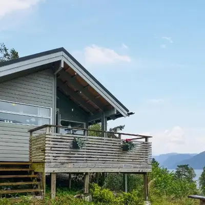 Gorgeous Home In Lavik With House Sea View