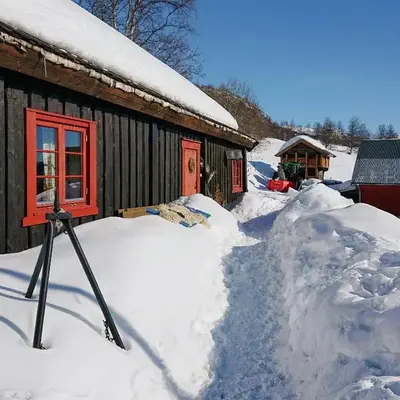 Restored Cabin From 1852 In Bergsjø Area