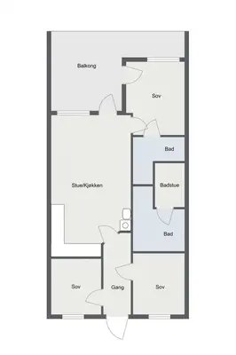 a floor plan of a house at Ski in-Ski out and Perfect for Families in Hemsedal