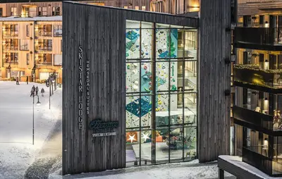 a building with aificantificantificantificantificantificantificantificantificantificantificantificant at Cozy Apartment In Hemsedal With Sauna in Hemsedal