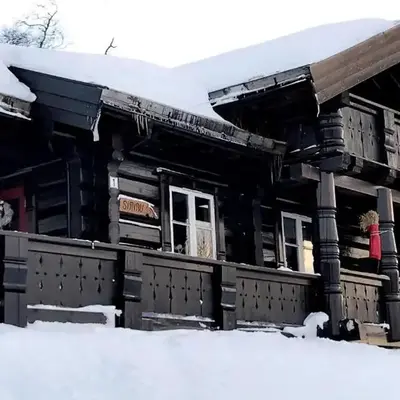 Log Cabin By Hardangervidda National Park