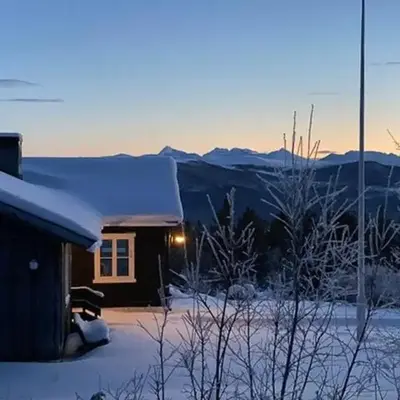 Historic Timber Cabin With Views Of Rondane