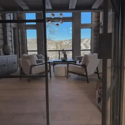 New exclusive cabin - panoramic view with ski in-out