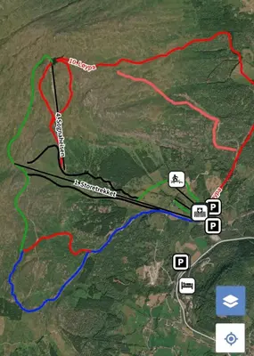 a map of the proposed improvements to the hudson river at Luster Lodge in Luster
