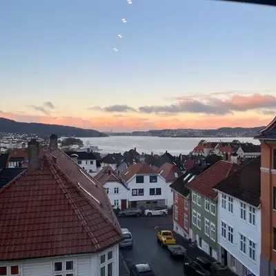 Nice and central apartment in Sandviken with sea view