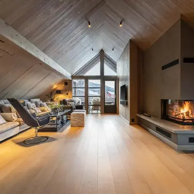 High-end luxury penthouse