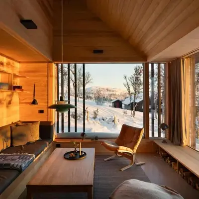 Architect-Designed Cabin With Ski Trail Near Geilo