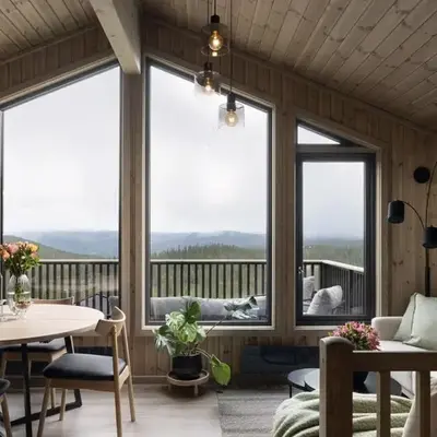 New Cabin At Norefjell With Mountain Panorama