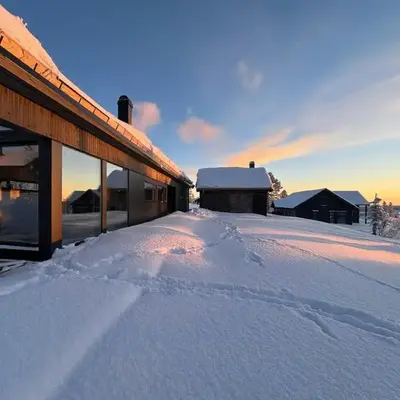 Architect Cabin With Ski-In Near Trysil
