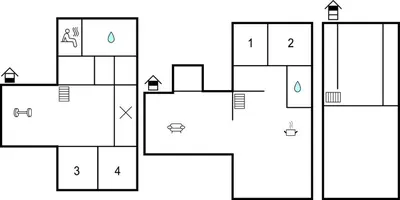 a block diagram of a block diagram of a generator at Lovely Home In Sjusjøen With Sauna in Sjusjøen