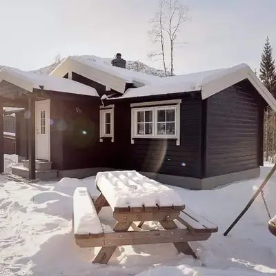 Fresh Familie Hytte Hemsedal with Outdoor Sauna