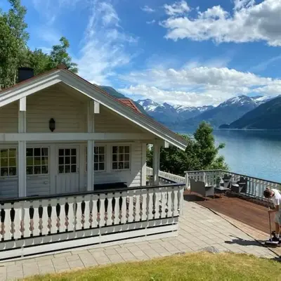 Faleide Panorama Private Fjord View Cabin with Large Terrace