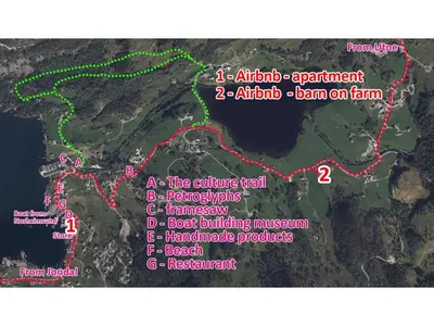 a map of the amazonazonazon rainforest at 5 bedrooms, large apartment with nice view and nature in Herand