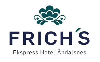a logo for the fitzes resort hotel anaheim at Frichs Ekspress Åndalsnes in Åndalsnes