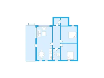 an illustration of a building at Chalet Eiknes by Interhome in Tjoflot