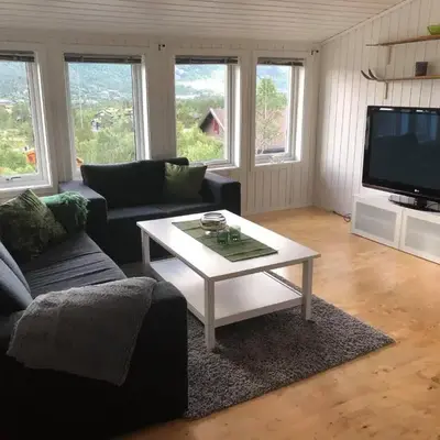 Ramsbu utsikt terasse selvhushold