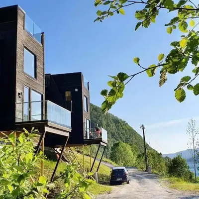 Mikrohyttene i Åkrafjorden