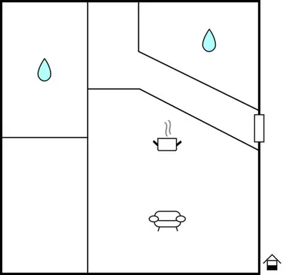 two diagrams showing the intersection of two different lines at Cozy Apartment In Norheimsund With Wifi in Norheimsund