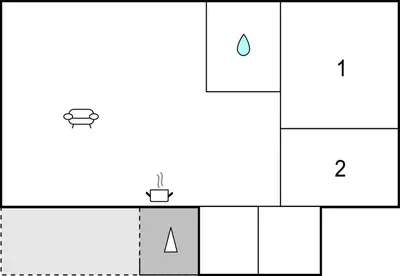 a block diagram of a block diagram of a capacitor at Awesome Home In Rauland With Kitchen in Rauland