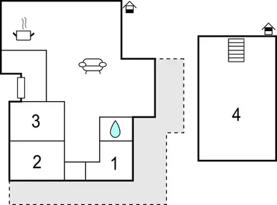 a block diagram of a block diagram of a block reactor at Beautiful Home In Rødberg in Rødberg