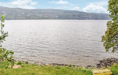 a view of a large body of water at 3 Bedroom Awesome Home In Vikersund in Vikersund