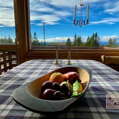 Cozy apartment with a view and ski inout Hafjell